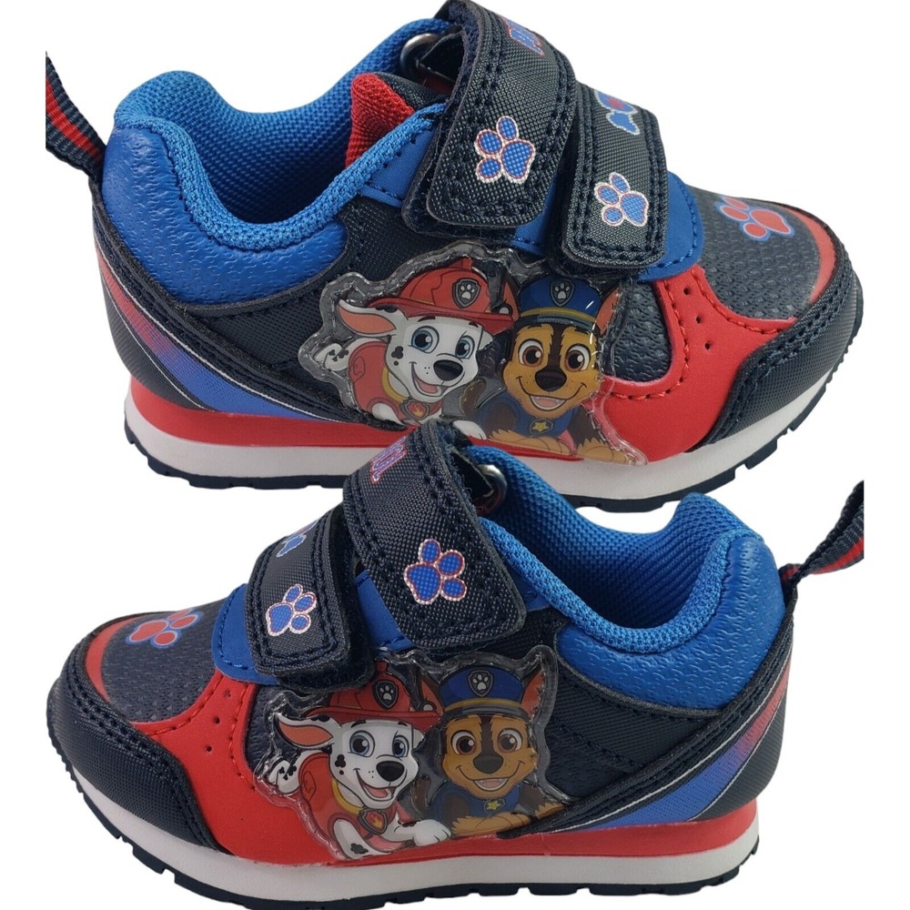 New Paw Patrol Toddler Boys' Slip-On Sneakers, Size 5, Blue,‎ Multicolor